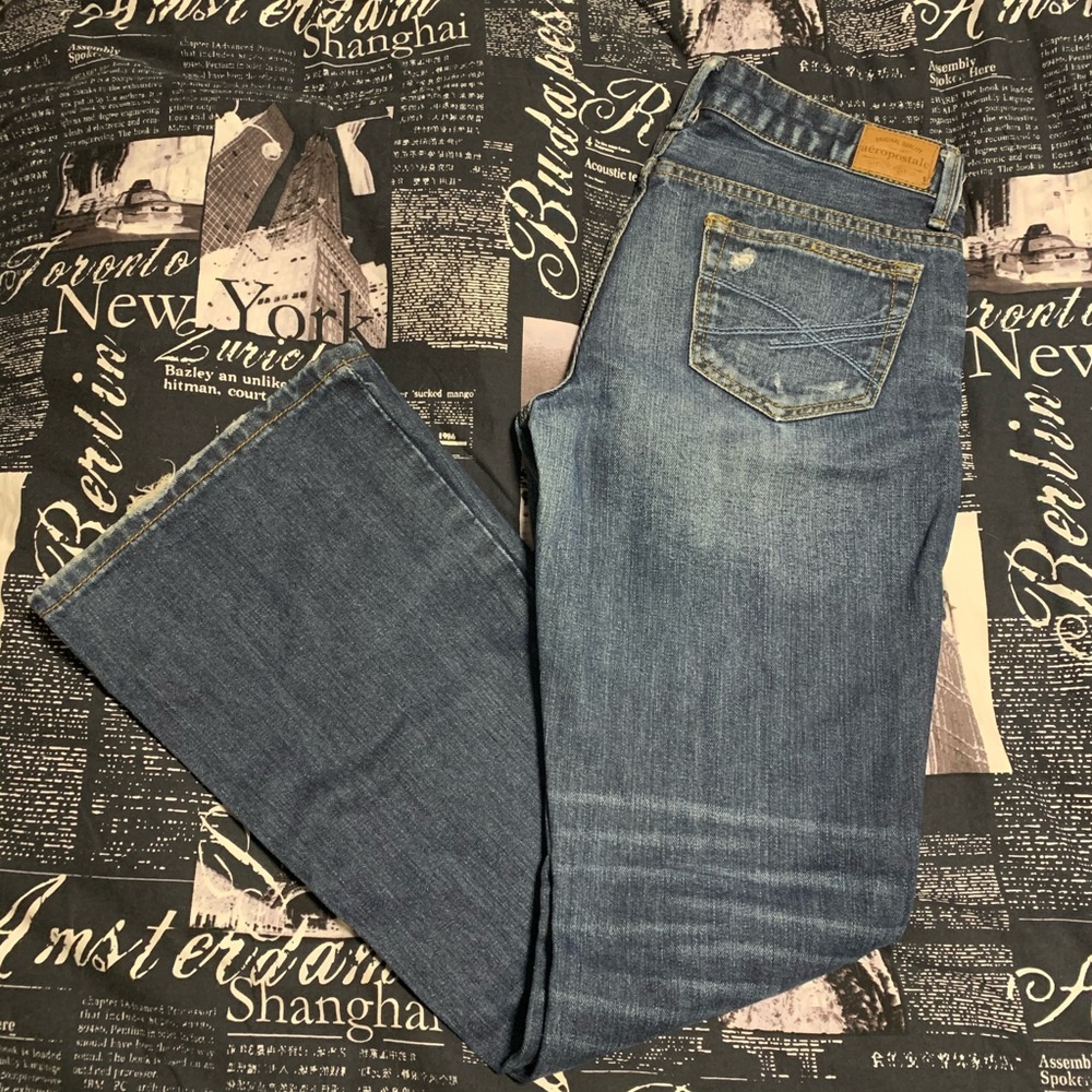 Aeropostale “Hailey” flare jeans size 7/8
